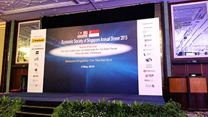 Economy Society of Singapore Event at Shangri-La Island Ballroom